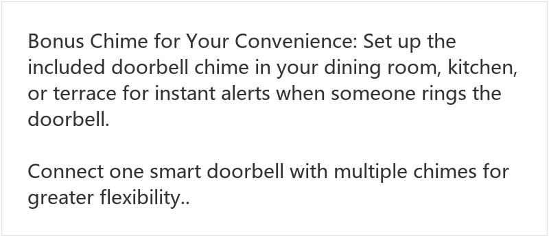 Wireless Video Doorbell Camera with Chime Ringer, Battery Powered, Smart AI Human Detection, 2.4G WiFi, 2-Way Audio, Night Vision, Cloud Storage, Easy Installation Home Security Door Bell