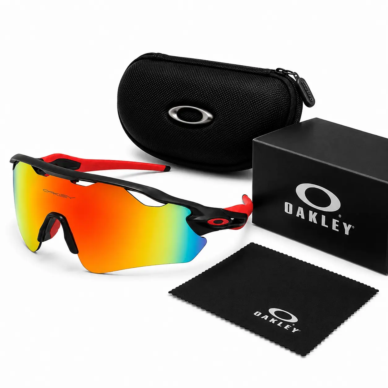 [Buy 2 Get 1 Gift] Oakley Cycling Sunglasses Shield Frame UV Protection Road Bike Running Sports Eyewear