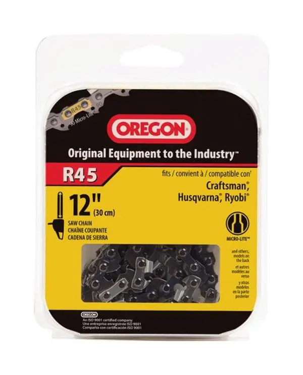 Oregon R45 12-in Chainsaw with Saw Chain, Tools & Hardware Garden Tool, Industry, R45 Model