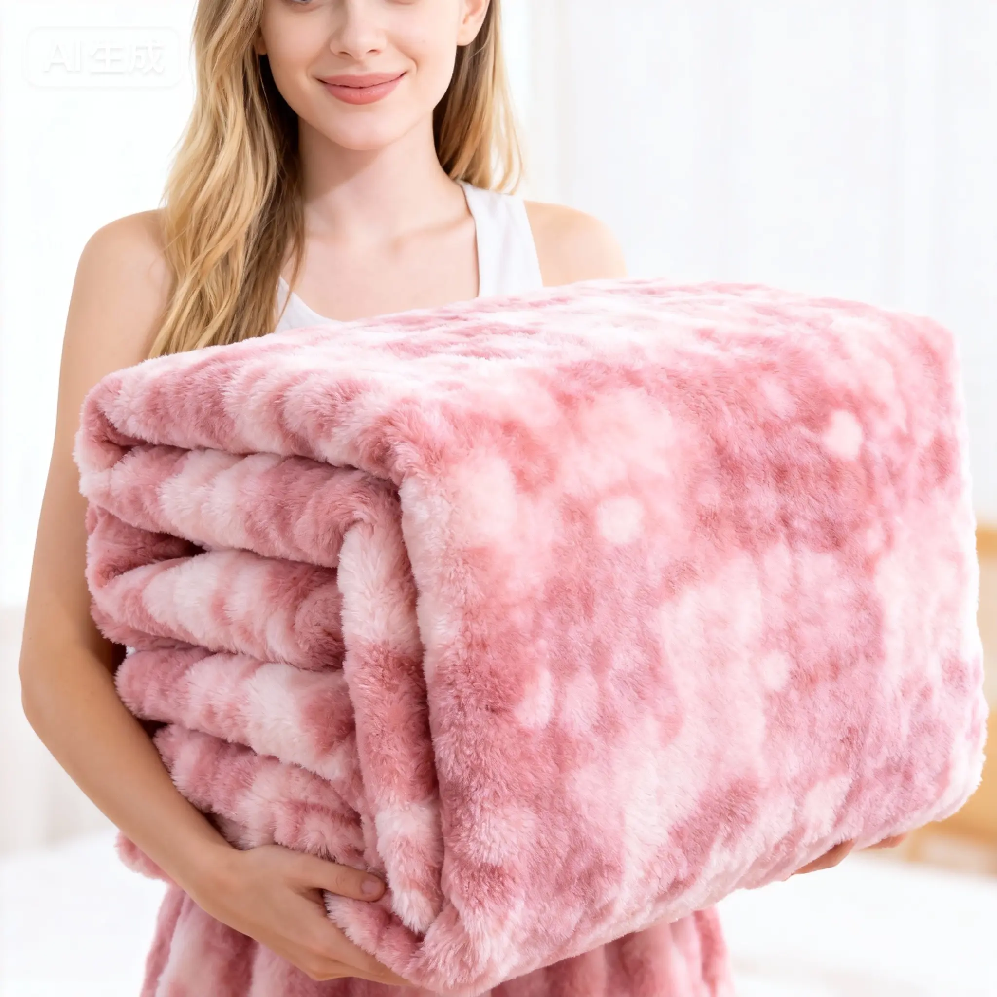 ORHOPUI Luxury Plush Fleece Throw Blanket - Buttery Soft, Fluffy, Comfy, Warm, Light Material Fleece Blanket for Baby, Sofa - Ideal Autumn Winter Gift, Fluffy Blankets, Comfy Blankets summerwins