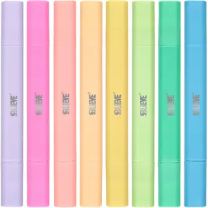 Aesthetic Bible Highlighters No Bleed Through Assorted Colors, Cute Highlighter Dual Tip For Journaling Supplies And School Accessories, Bible Highlighters And Pens No Bleed (VIBRANT)