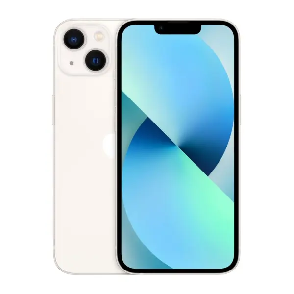 Refurbished iPhone 13 A2483 (Unlocked) White - Good Condition with 1 Year Warranty