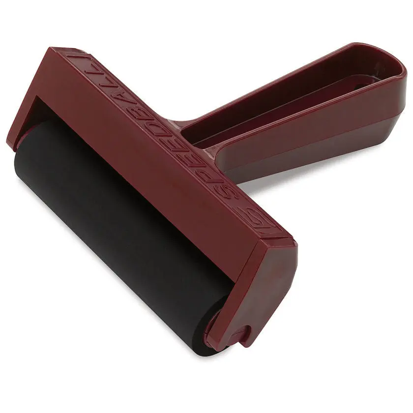 Speedball Brayer 4" Hard Rubber