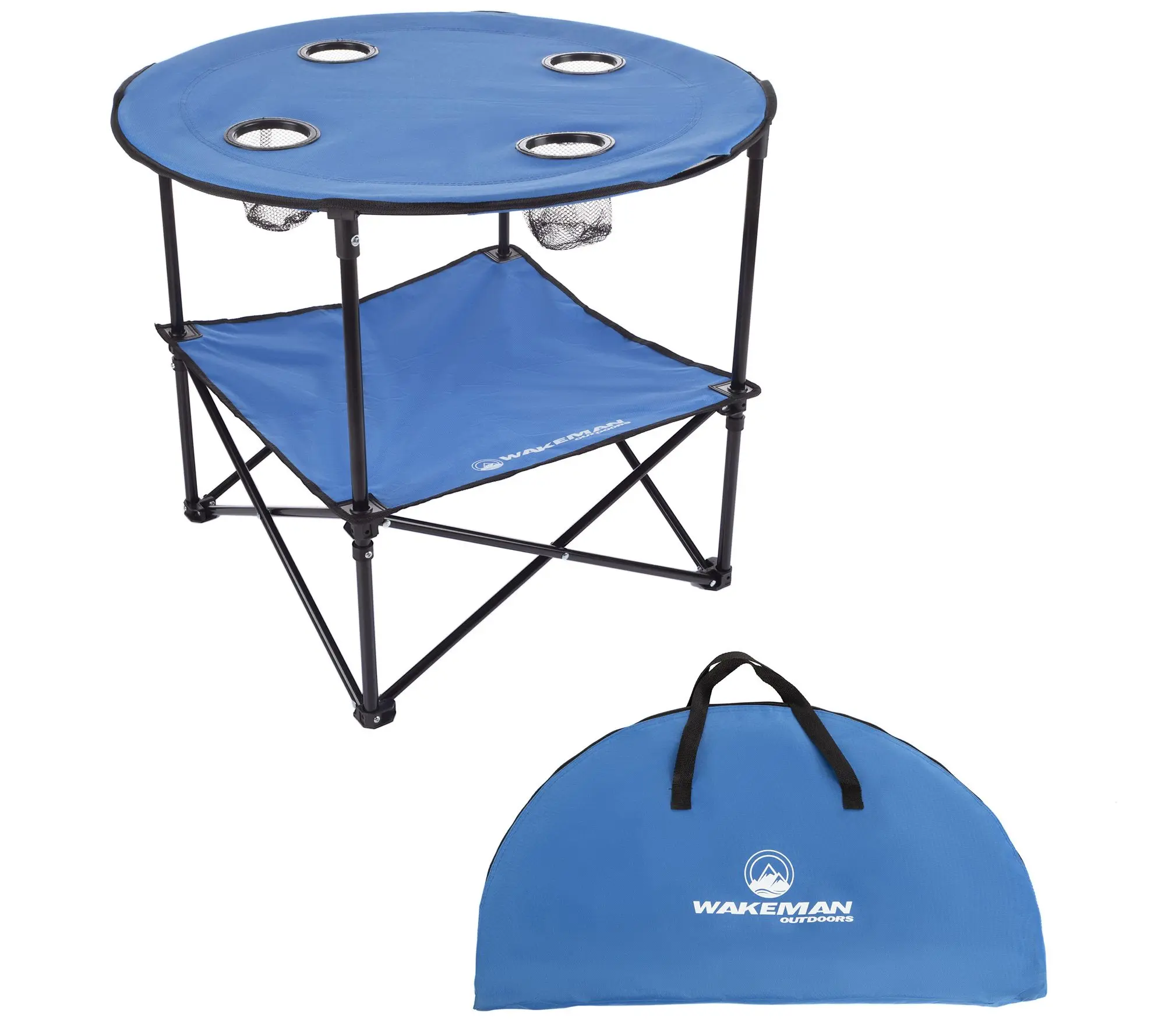 Leisure Sports Camp Table Round 2-Tier Folding Table Leisure Sports Camp Table Round 2-Tier Folding Table