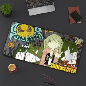 Anime Soul Eater Black Star Death The Kid Albarn, great gaming anime mouse pad, gift mouse pad