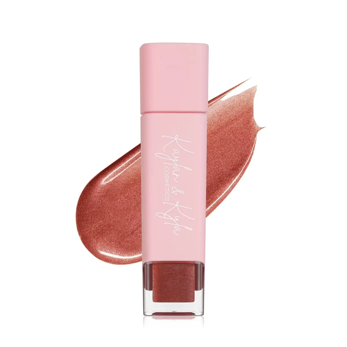 Brown shimmer creamy Lipgloss. | Long lasting. Glossy Makeup Lip Care Lipstick Cosmetic. Vanilla scent . Shade - ‘Warm Embrace’