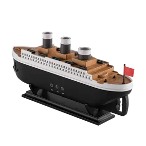 HaloCruise Mist Diffuser – 250ml Ship-Inspired Ultrasonic Aroma Diffuser