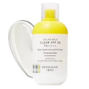 Solar Milk Clear SPF 50 Clear Facial Sunscreen Gel Hydrate Daily
