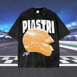 Vintage Oscar Piastri T-Shirt, Racing Car Shirt, Motorsport Retro Tee, Oscar Piastri unisex wash shirt, Motorsport Apparel, Gift for Piastri Fan
