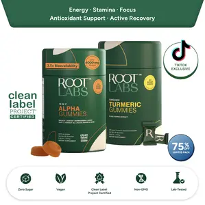 The Glow Duo | Alpha 10-in-1 + Curcumin Turmeric Gummies | New Year New Me Edition | Energy, Antioxidant Support & Daily Balance | Start 2026 Strong
