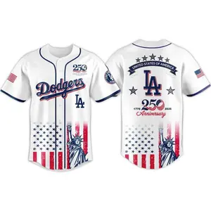 2026 Dodgers America’s 250th Anniversary Jersey