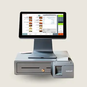 Point of Sale System - Includes Touchscreen PC, POS Bundle Solution | 13" Touch Terminal – Receipt Printer - Cash Drawer –- Restaurant Essentials Software (cloud-base w/offline mode)