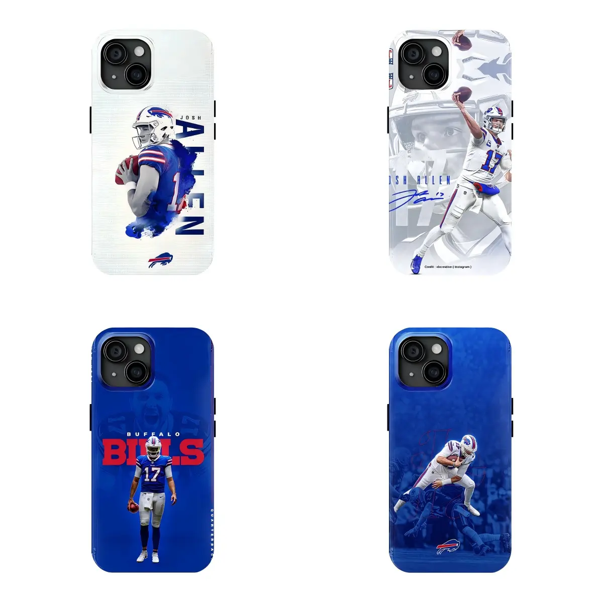 Josh Allen Buffalo Bills Phone Case Suitable for iPhone 17-11 Pro Max/Plus and  Samsung Galaxy S23-25