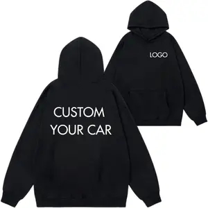 Custom Car Hoodie, Custom Car Sweatshirt, 2side Your Vehicle On A Pullover, Personalized Car Graphic Top, Unisex Cotton Blend, Classic Fit, Retro Style, Gift For Car Lovers
