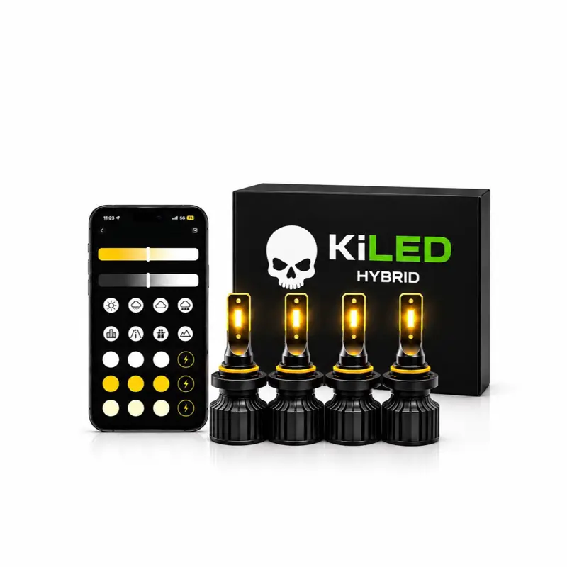 KiLED Hybrid LED Automotive & Motorcycle Headlight Bulbs KiLED Hybrid LED Automotive & Motorcycle Headlight Bulbs