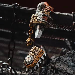 Rustborn Chainsaw Box Opener Pendant