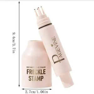 Natural freckle stamp pen, quick-drying, waterproof, lightweight and concealing, a temporary makeup tool to enhance beauty