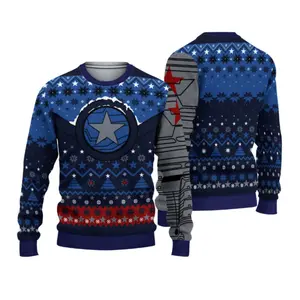 Xmas Ugly Sweater, Funny Winter Ugly Sweater, Gift for Dad, Gift for mom