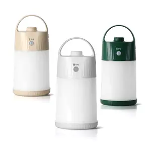 SMASOON Upgraded Motion Sensor Night Light with 4 Adjustable Brightness Levels,Portable Rechargeable LED Lamp with PIR Motion Detection, 4000mAh Battery, Ideal for Bedroom, Closet, Camping