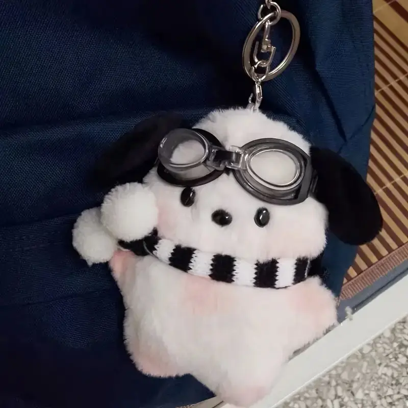 Cute Cat Plush Keychain, Soft Cartoon Pet Charm, Bag Charms for Backpacks & More, Keychain For Bags, Durable Material, Perfect for Various Activities, Keychain Kawaii, Cute Keychain Accessory