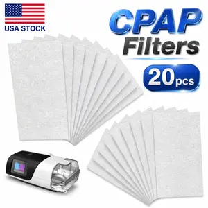 CPAP Filters 20Pcs for AirSense 11 Machine Premium Disposable Replacement Filter Standard Ultra Fine Filters for S11 CPAP Machines