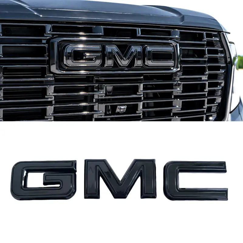GMC Grille Emblem for 2019+ Sierra 1500 2500HD 3500HD Chrome