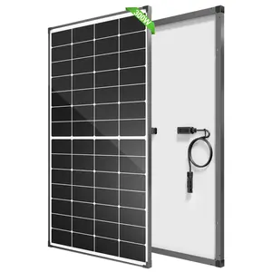 300W 18.9V Monocrystalline Solar Panel, 25% High Efficiency PV Module with Anti-Shading Design for Home Rooftop, Cabin, Farm, Boat, RV, Shed and Off-Grid Battery Charging System, TikTokShopBlackFriday