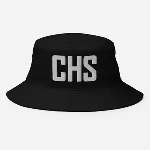 CHS Airport Code Embroidered Bucket Hat South Carolina Charleston SC