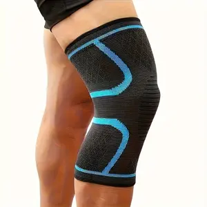 Unisex 2-Piece Copper Knee Support Compression Sleeves - Adjustable, Ergonomic Knee Brace with Breathable Polyester Fabric for Running, Volleyball, Ideal Valentine's Day Gift