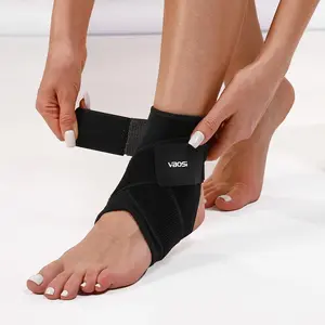 Adjustable Neoprene Unisex Breathable Ankle Support, 1 Count Ankle Brace, Adjustable Ankle Guard for Workout and Daily Use, Sports & Outdoor Accessories