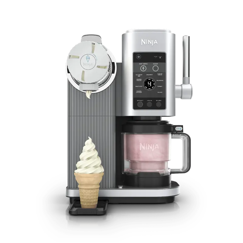 Ninja Creami Scoop & Swirl Soft Serve Ice Cream Machine - NC701