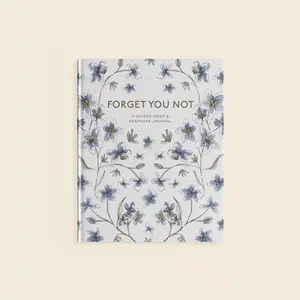 Forget You Not: A thoughtful and beautiful journal for processing grief and remembering your loved one—including guided writing prompts, creative mindfulness exercises, and space for preserving photos by Brittany DeSantis
