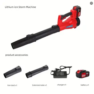High-power cordless leaf blower, with an ergonomic non-slip handle, lightweight design suitable for lawn maintenance, yard cleaning, snow removal, and pet hair disposal, is an ideal gift for Father's Day and a top choice for Christmas