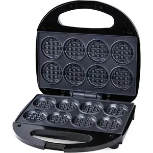 Mini Waffle Maker, Machine Nonstick Small Waffle Maker with Quick Heat-Up Make 8 count Waffles, Waffle Maker for , Just Add Batter, Suitable for Breakfast, Snacks, Desserts (Mini Waffle Maker)