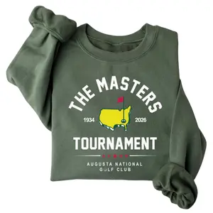 2026 The Masters Tournament Sweatshirt – Augusta National Golf Club Pullover, Vintage Golf Crewneck, Unisex Cotton Sweater, Perfect Gift for Golf Fans