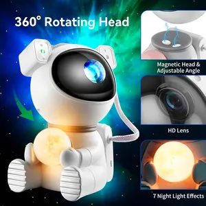 Star Projector，astronaut Galaxy Projector for Bedroom, LED Night Light for Kids Room with Timer and Remote, Room Decor Aesthetic, Home Decor, Gifts for Adults, Teens, Christmas, Birthday Christmas gift