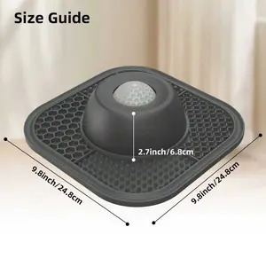 PLOSIF Slow Feeder Dog Bowls for Liquid Treat, Anti-Slip【Entertained Ball-in】 Bone Broth Dog Lick Bowl, 3/4 Cup Yogurt Pup Lick Toy for Large Medium Small Breeds Dietary Supplement/Post-op Nutrition pet stuff dogaccessories