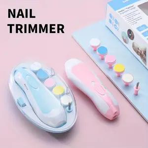7 in 1 Baby Nail Trimmer with Storage Case, Portable Baby Nail File & Nail Clippers Set, Baby Nail Care Tool, Newborn Nail Polishing Tool Set