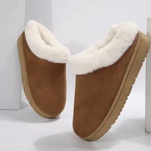 Women's Fuzzy Memory Foam Slippers Fluffy Winter House Shoes Indoor and Outdoor