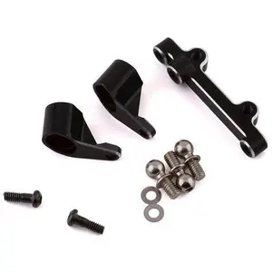 Losi Mini-T 2.0 Aluminum Bellcranks & Drag Link (Black)