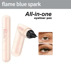 Rotating Eyeliner Stamp Pen – Dual-End Wing Stamp Design, Quick-Dry, Waterproof, Smudge-Proof for Perfect Cat Eye, Sharp Winged Lines & All-Day Wear, Beginner Friendly Daily Eye Makeup Tool for Women