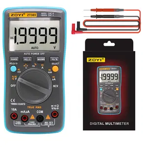 ZOYI ZT-303 19999 Counting Three purpose Electric Meter AC/DC Automatic Range NCV Resistance Capacitor Multimeter
