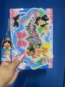acrylic shaker  custom notebook
