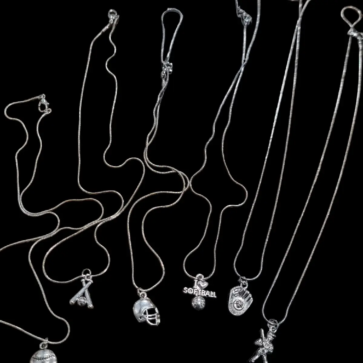 Baseball necklaces