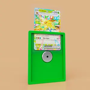 Magnetic Display Frame for Trading Cards