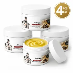Herbal Soothing Cream for Eczema, Itching, and Redness Relief - 4 Pack (30g) Daily Hydrating Moisture Repair for Sensitive Skin, Hydrate