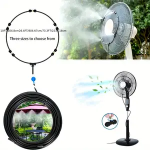 40CM Fan Misting Ring with 3M Tube - Backyard/Garden Water Spray System