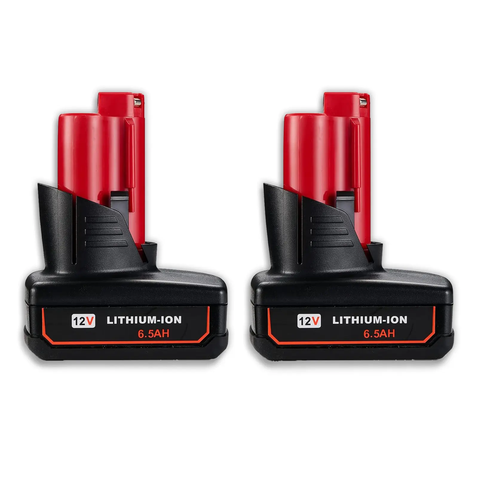 6.5Ah 12V Battery Compatible for Milwaukee M-12 Battery 48-11-2401 48-11-2412 48-11-2411 48-11-2420 48-11-2410 12Volt Cordless Tools for Milvvaukee M12 Lithium Battery