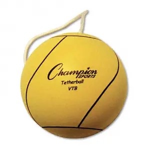 Champion Sport  Tether Ball Rubber/Nylon Optic Yellow