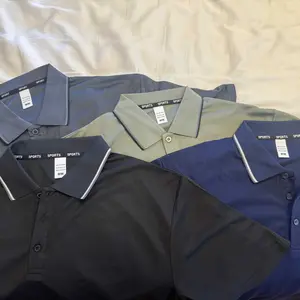 Men's 4-Pack Classic Polos - Color-Block Trim, Soft Comfort Fabric, Perfect for Business Casual & Weekend Wear